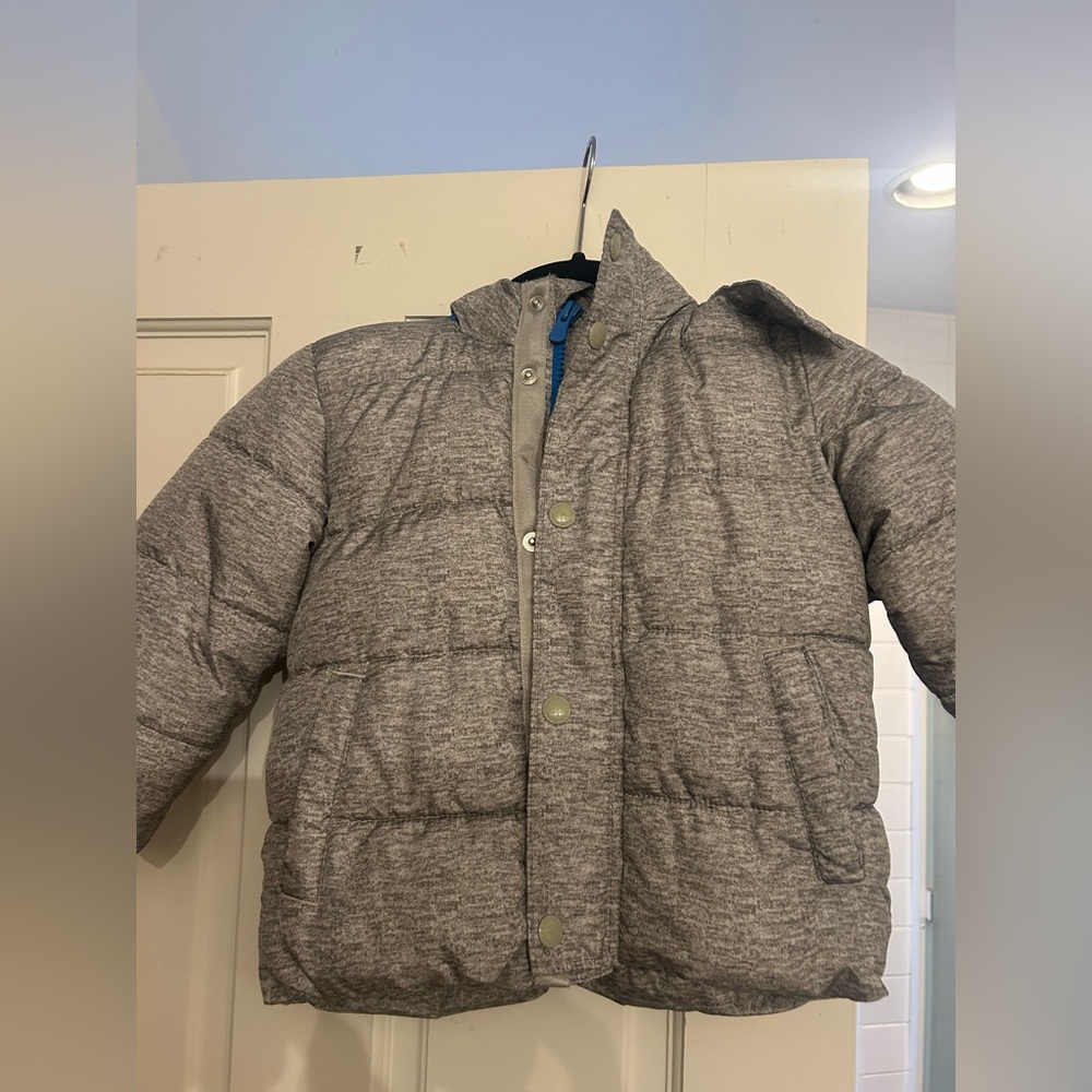 Baby GAP Grey puffy jacket 2T